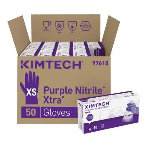 KimberlyClark Kimtech Nitrile Gloves 50 pcs LabWorld.co.uk